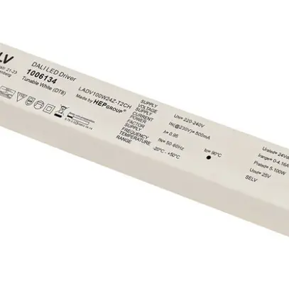 LED-Konverter SLV LADV100W24Z-T2CH, 100W 24VDC max. 4160mA, DALI, 2-Kanal TW 