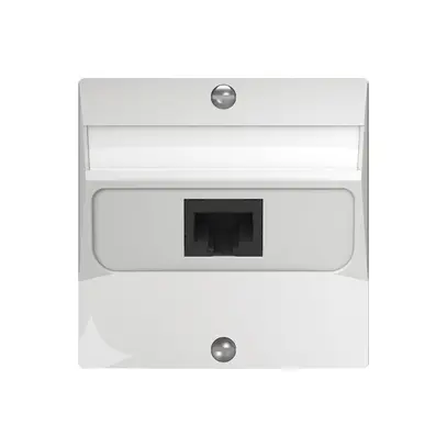 Boîte de raccordement ENC SIDUS 1×RJ45 blanc brillant 