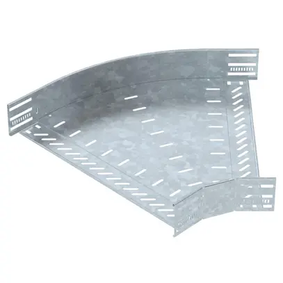 Gomito BET RB 45° 85×500mm acciaio zincato a caldo per immersione 