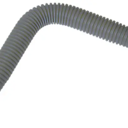 Angolo PVC con manicotto M25 grigio chiaro 