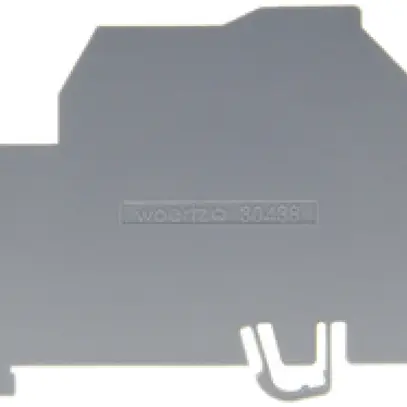 Piastra di chiusura Woertz 4mm² grigio 