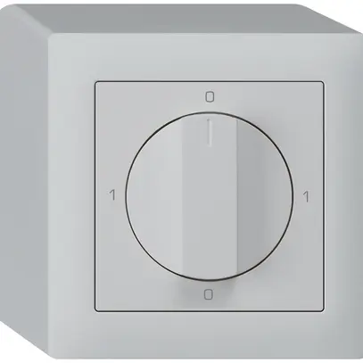 Interrupteur rotatif AP kallysto 0/2L gris clair avec manette 