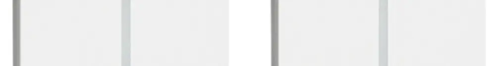 Coperchio doppio Living Now with Netatmo 2 moduli p.trasmettitore doppio bianco 