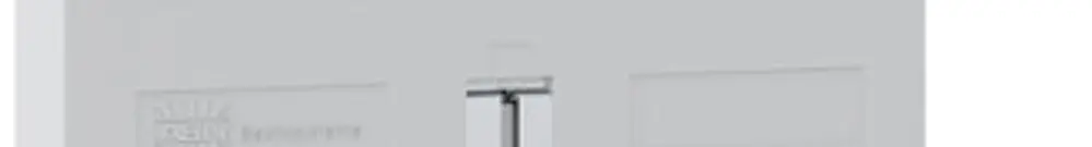 Piastra per contatore 3-punti SE Prisma XS, 250×750mm 