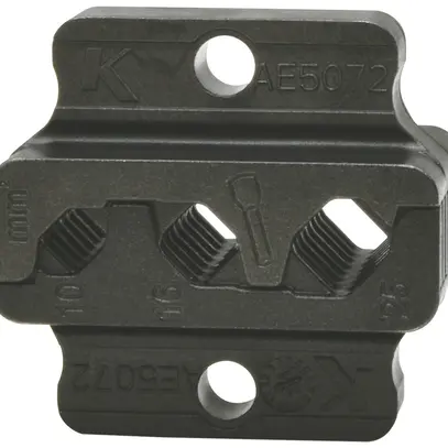 Matrice de sertissage Klauke AE5072 10…25mm² pour outil de sertissage K507WF 