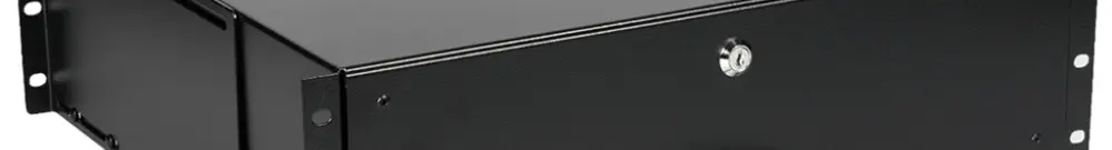 Tiroir ROLINE 485×130×400mm verrouillable noir 