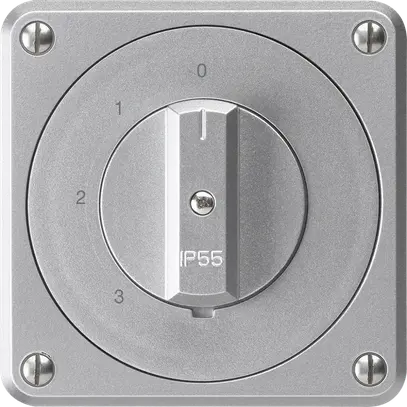 Interruttore rotativo INC robusto IP55 S5/1P alluminio per combinazione 