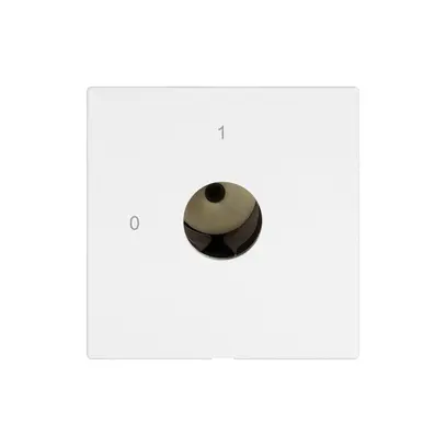 Schlüsselschalter EDIZIO.liv für KABA 1514 1P 0-1 T=67mm ws 