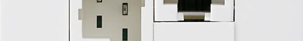 UP-Dose kallysto 1×RJ45u+1×TT83 weiss 