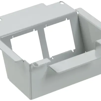 Kit de montage pour WAK 150×150mm gris clair vide, hauteur chape 75…140mm 