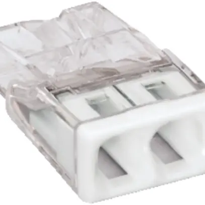 Morsetto WAGO 2L 0.5…2.5mm² 24A morsetto di scatola COMPACT 450V 