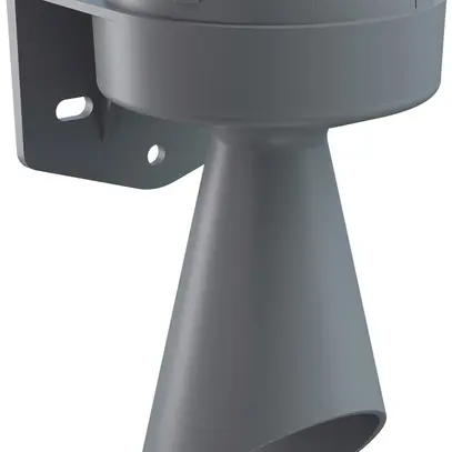Équerre pour avertisseur WERMA Midi WM, pour colonne de signalisation, gris 