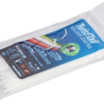 Fascetta Twist Tail EFCO TT 4.7×181mm bianco 