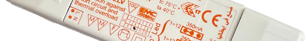 LED-Betriebsgerät Elektrogros RELCO MuPOWER 6…15W 0…43V 150…350mA ON/OFF 