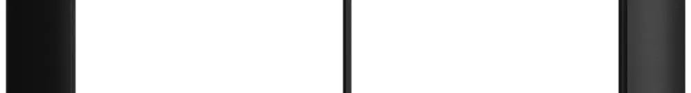 UP-Kopfzeile EDIZIOdue 1×2 schwarz 