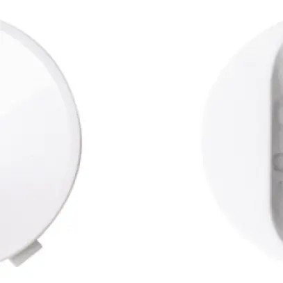 Coprilente ESYLUX ELH-2 per variante INS Ø32×6mm bianco 