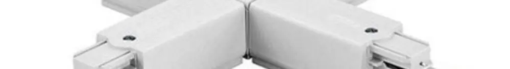 Raccord en X PULSE GLOBAL TRAC, blanc 