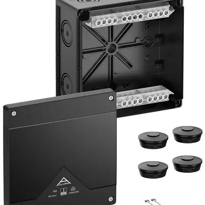 Scatola di derivazione AP Spelsberg Abox Pro 160-16²/sw 182×182×90mm IP69 ne 