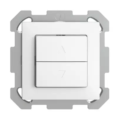 Poussoir pour stores ENC EDIZIOdue FM blanc 1 canal 
