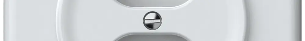 Presa INC origin 2×tipo 13 10A 230V 92×92mm bianco 