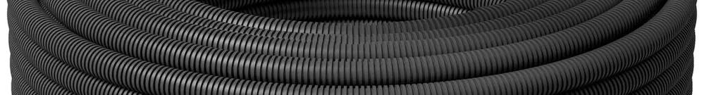 Tubo d'installazione KRFWG PM SuperBlu M25 poli.1000N nero 