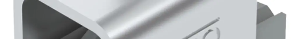 Fixation rapide BET 2056 pied à N matière synthétique 8…12mm 1×câble aluminium 