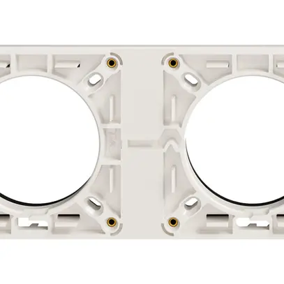 NUP-Kopfzeile Feller NEVO, 1×2, für N.CO-Apparate, weiss 