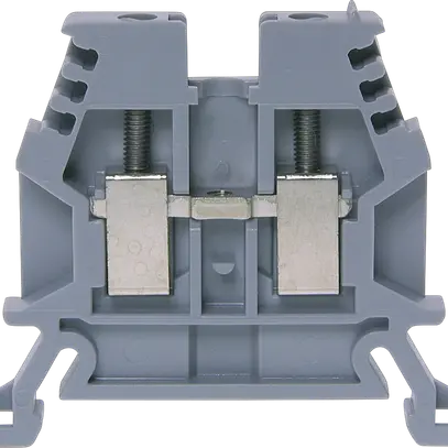 Durchgangs-Reihenklemme Woertz Ex 0.5…2.5mm² 24A 1000V Schraubansch.2×1 TH35 gu 