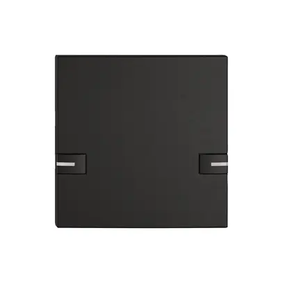 Taste 1/1 EDIZIO.liv SNAPFIX® f.KNX-&UNI m.LED 2×Einfach-Bedienung sz 