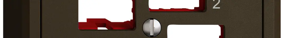 AP-Montageset EDIZIO.liv EASYNET S-One SNAPFIX® gerade 4×RJ45 br 