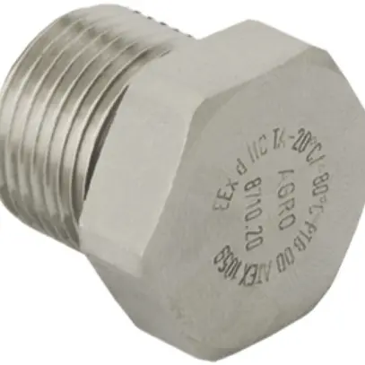 Tappo di chiusura Ex AGRO M20×1.5 ottone nichelato 