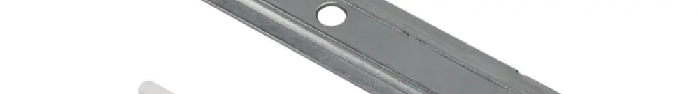 Raccord longitudinal SLV pour rail conducteur INC 1-phase, blanc 