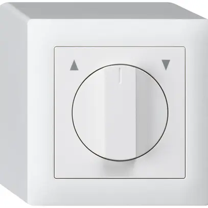 Interrupteur/contact rotatif pour stores AP kallysto blanc 