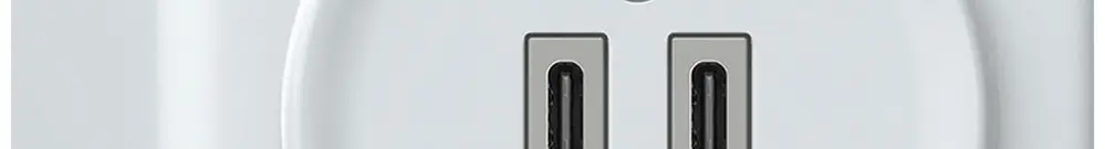Presa di carica USB AP origin 2×USB-C 3000mA 5V bianco 