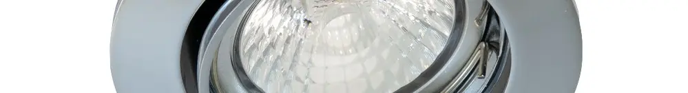 Lampa da incasso N-5049 cromo molle di tensione, Ø di montaggio 75mm 