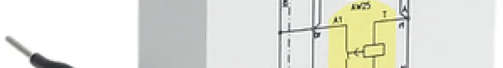 Timer luce scala AWAG 0.3-20/2…48min giallo 