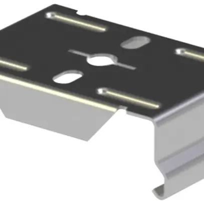 Graffa di montaggio DOTLUX LINEAone 36×59×16mm acciaio alluminio 