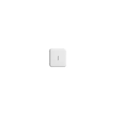 Poussoir 1/4 ENC Sdue Wiser symbole l (en) blanc 