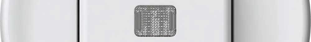 Pulsante luminoso origin 1×tasto luminoso 1CO 1P 0<1 10A 230V 60×60mm bianco 