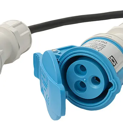 Cavo di prolunga Steffen GdV 3×2.5mm² 20m CEE16/CEE16 per l'industria nero 