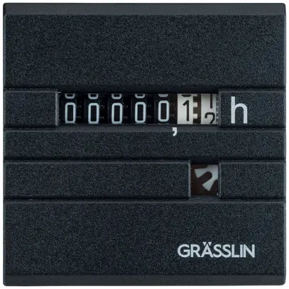 Contatore ore di servizio INS Elbro taxxo 112, 220…240V, 60Hz, nero 