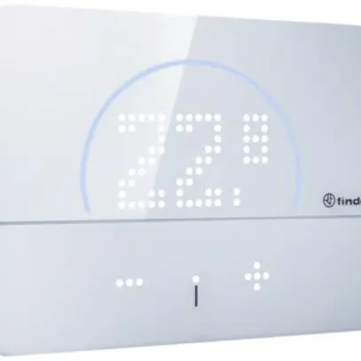 Thermostat d'ambiance AP Finder smart BLISS2 1C.B1, 1C 5A/250VAC, 5…37°C, blanc 