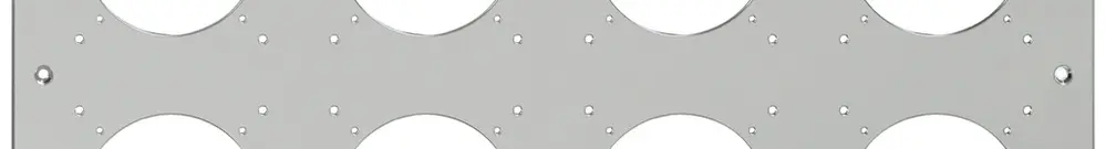 Piastra di montaggio ELEMENT SNAPFIX® 4×4 orizzontale e verticale 425×425mm all 