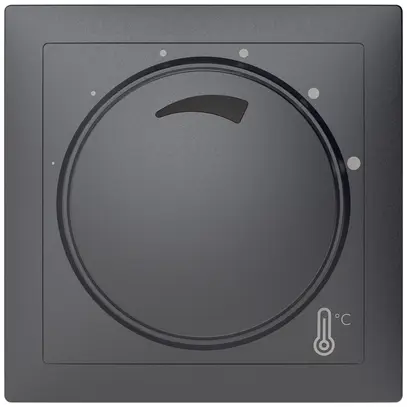 Termostato ambiente AP ABB SIDUS riscaldamento NO/NC 230VAC/10A 5…30°C an 