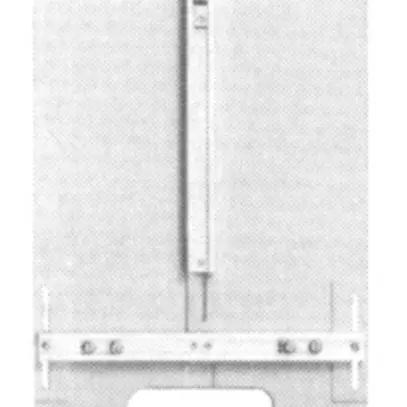 Plaque porte-compteur Weber ABT-ZP 250×400mm 
