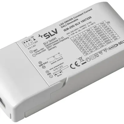 Alimentation LED SLV 25W 2…42V 150…700mA DALI VAR 
