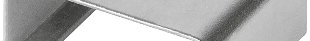 Clip de fixation LDV PM04/MB, pour profilé à rebord PM04, argent 