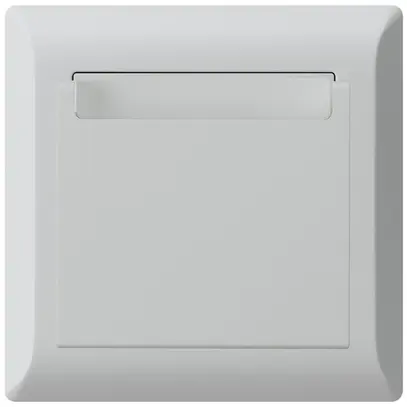 Interruttore Hotelcard INC kallysto.line 1L grigio chiaro 