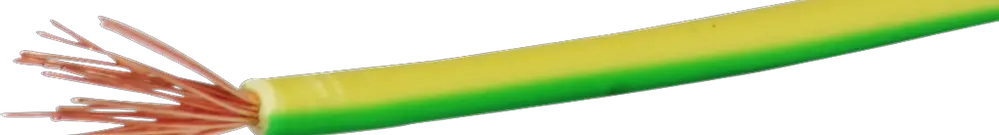Filo T fless.1.5mm² su bobina verde/giallo Bobina a 100m H07V-K 