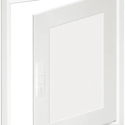 Blendrahmen mit Tür Hager univers 603×703×13mm IP30 reinweiss für FW42U 